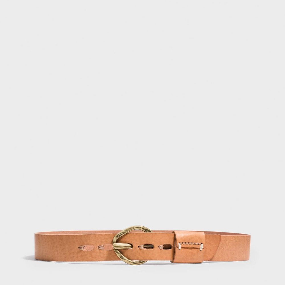 49 SQ Miles - RISSETTO - SALT OF THE EARTH Belt - M - Natural - Italian Leather